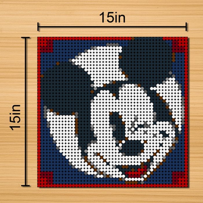 Movie MOC 90142 Mickey Mouse Pixel Art MOCBRICKLAND LEPIN Land Shop