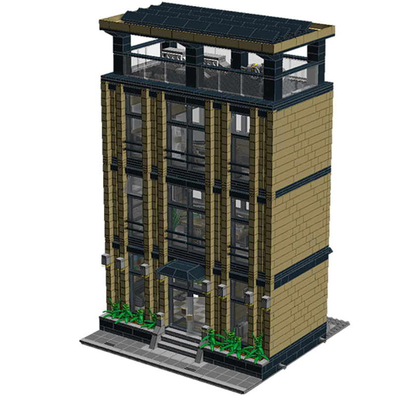 Modular building MOC 12094 Corporate Headquarters by deConstructor