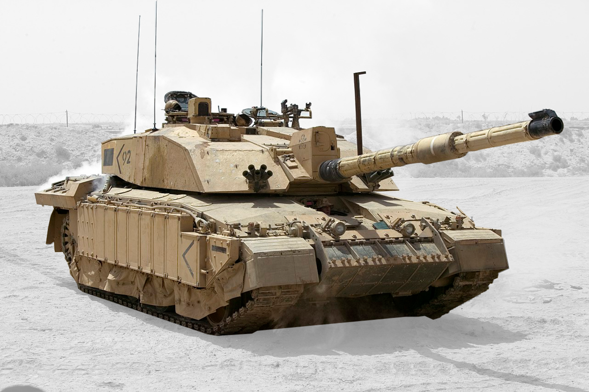 PANLOSBRICK 632008 British Challenger II Main Battle Tank with 1687 pieces