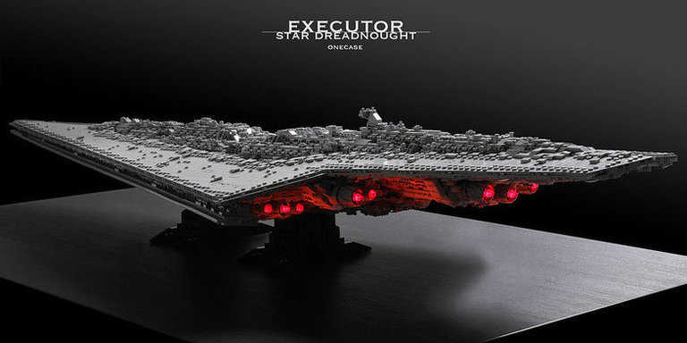 Star Wars MOC-15881 Executor class Star Dreadnought by onecase MOCBRICKLAND