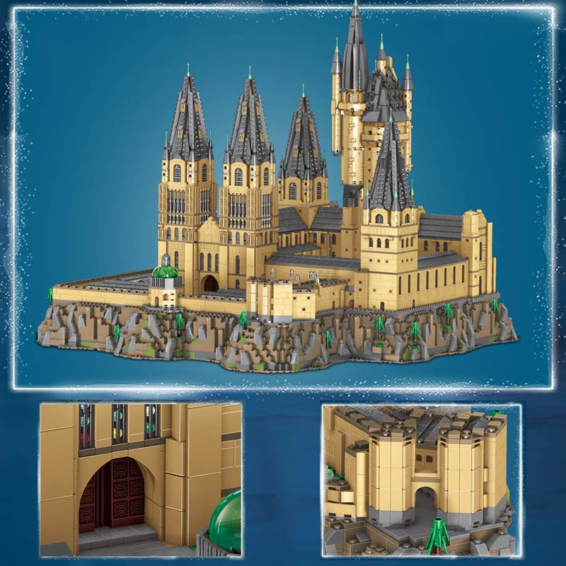 Justice Magician S7317 Hogwart's Castle Full Epic Version Compatible MOC 30884