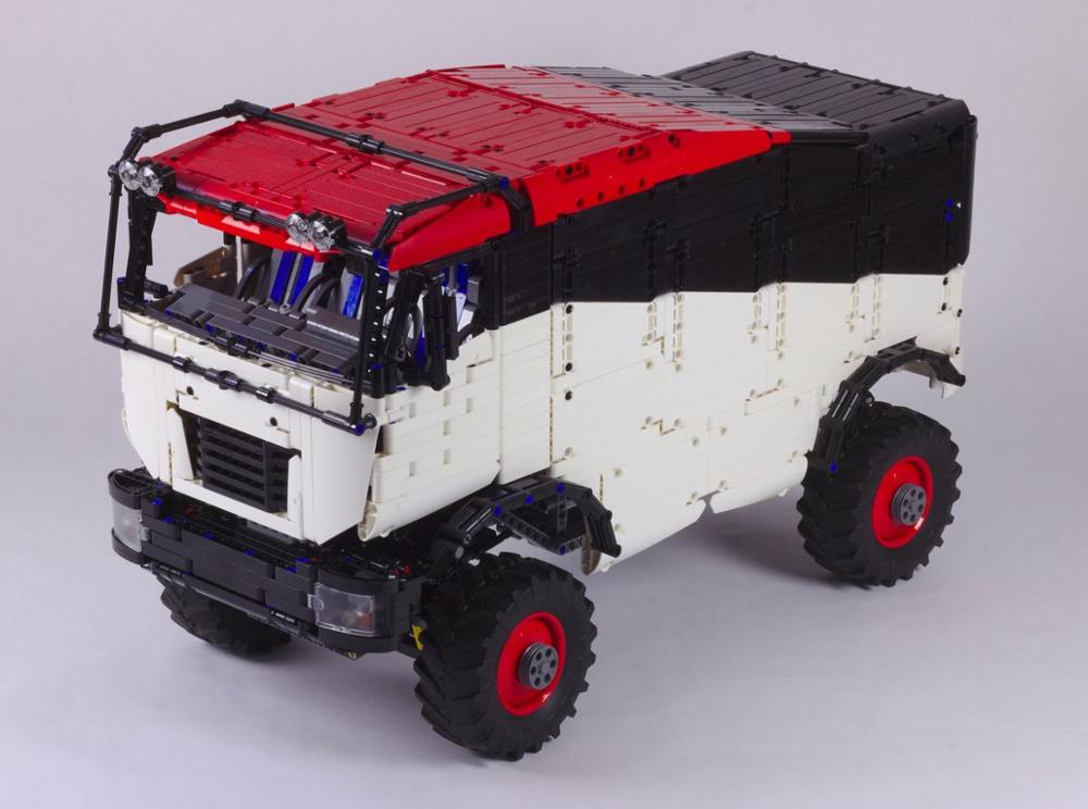 MOC 17278 Dakar Truck Designed By Lucioswitch81
