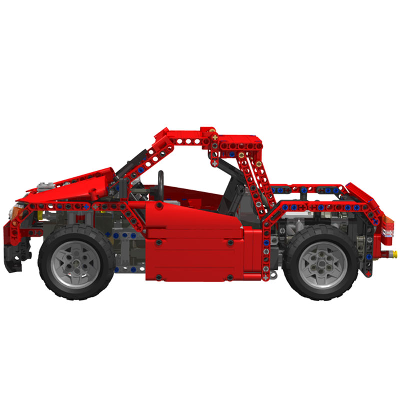 TECHNIC MOC 1424 Compact Convertible by Hedgie MOCBRICKLAND