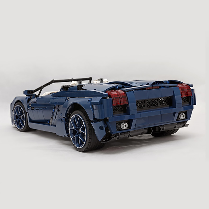 TECHNIC MOC 31199 The PF Tribute: A Convertible Supercar by Jeroen Ottens MOCBRICKLAND