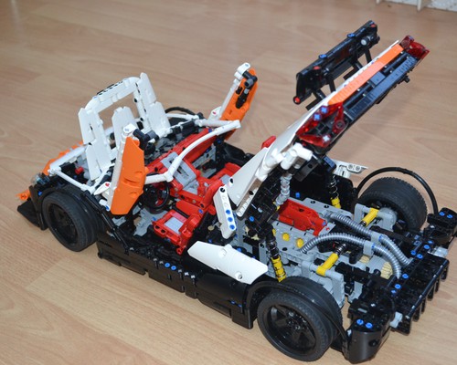TECHNIC MOC 4687 Updated Simple Supercar by Lipko MOCBRICKLAND 