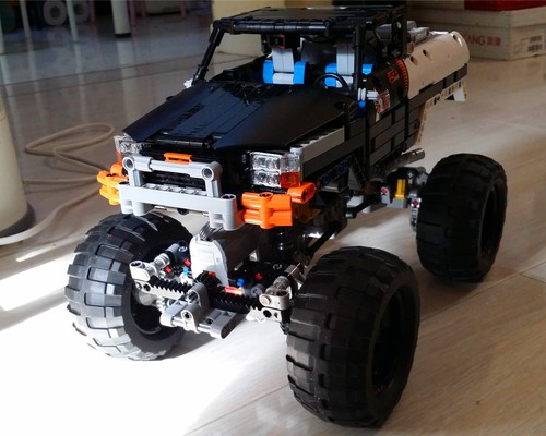 TECHNIC MOC 1519 Trial Truck 4x4 by Madoca1977 MOCBRICKLAND