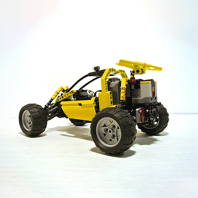 TECHNIC MOC 3929 Lime Buggy by Proto MOCBRICKLAND