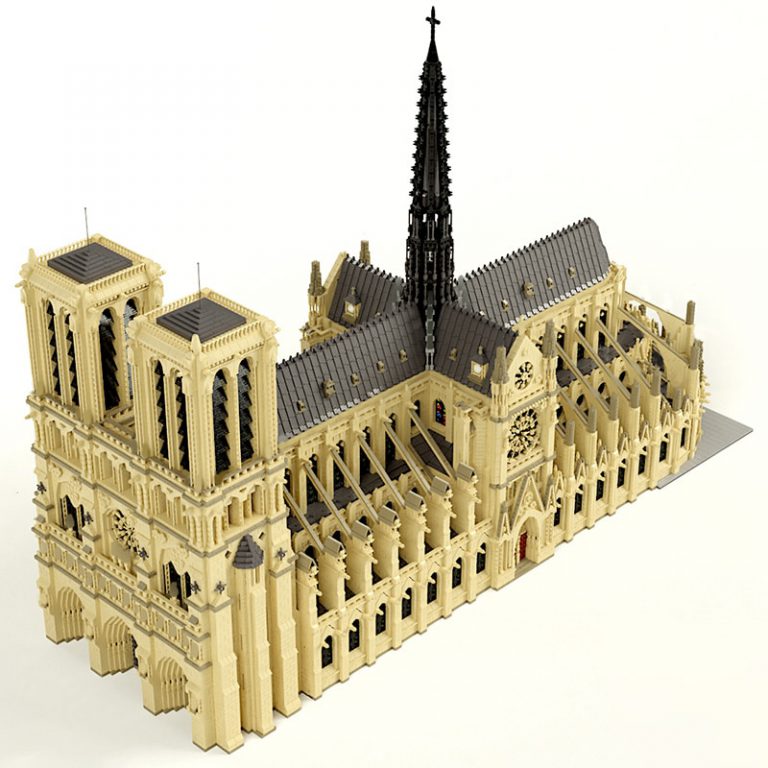 Modular Buildings MOC 43974 Notre Dame de Paris by STEBRICK ...