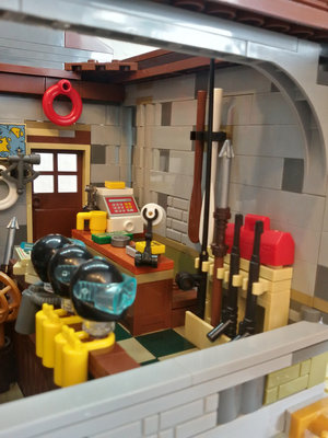 Review LEPIN 16050 - Old Fishing Store