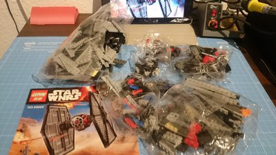Review LEPIN 05005 First Order Special Forces Tie