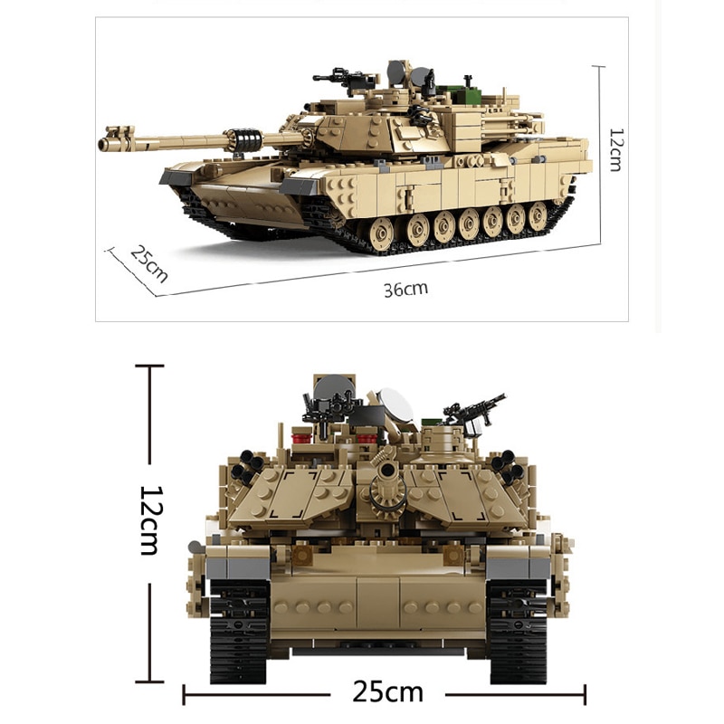 KAZI KY10000 M1A2 Abrams MBT