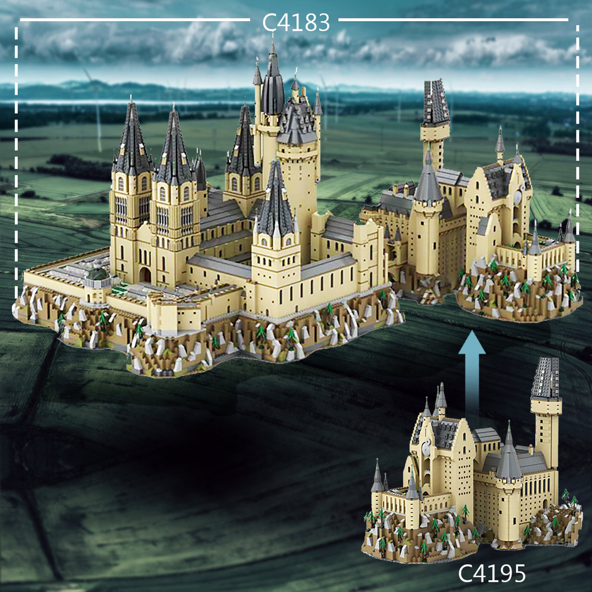 MOC 30884 Hogwart's Castle Epic Playwell - LEPIN™ Land Shop