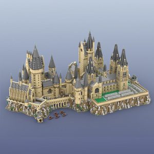 MOC 30884 Hogwart's Castle Epic Extension By Playwell Bricks - LEPIN ...