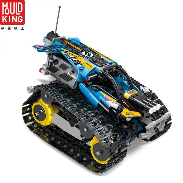 MOULD KING 13032 13036 RC Car Racing Car Remote Control Crawler Racer Building Blocks City Technic 1