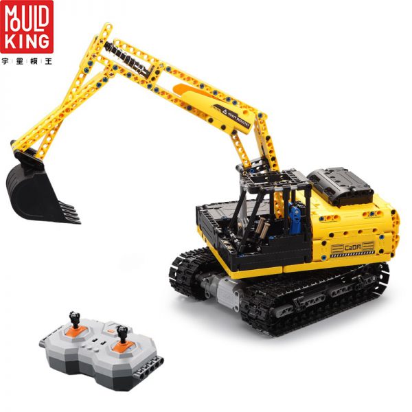 MOULD KING Engineering Excavator Ultimate All Terrain RC Truck Building Blocks City Technic Car RC Toys