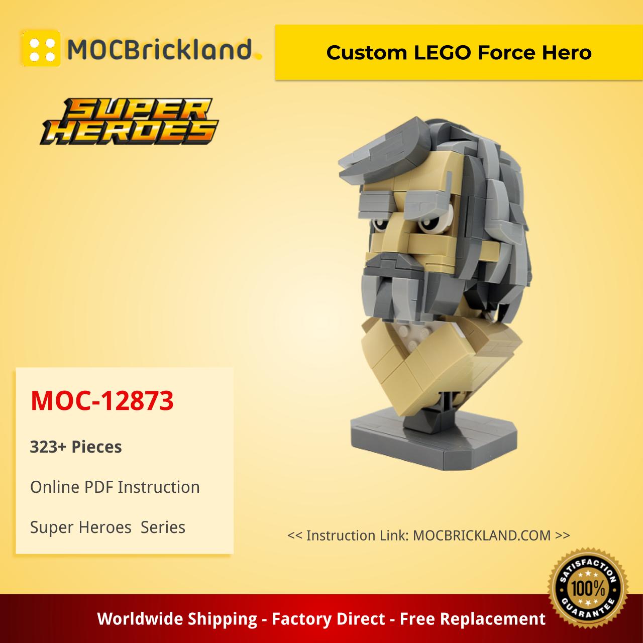 SUPER HEROES MOC-12873 Custom LE..G0 Force Hero by buildbetterbricks MOCBRICKLAND
