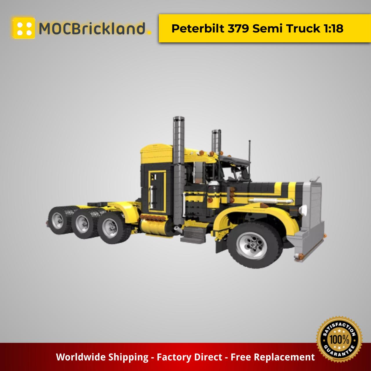 TECHNIC MOC-2980 Peterbilt 379 Semi Truck 1:18 by Motomatt MOCBRICKLAND