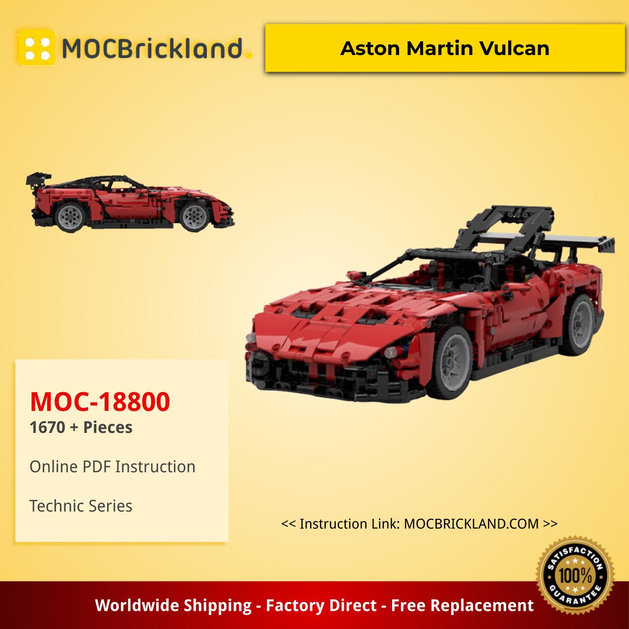Technic MOC-18800 Aston Martin Vulcan MOCBRICKLAND