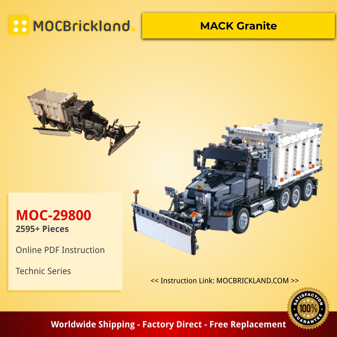 Technic MOC-29800 MACK Granite by grohl MOCBRICKLAND