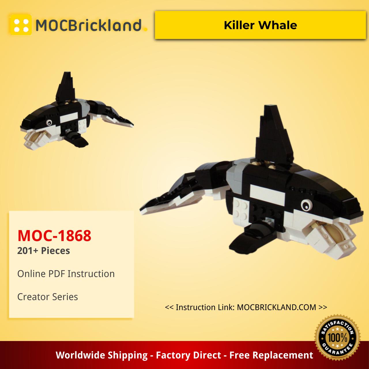 Creator MOC-1868 31021: Killer Whale by Tomik MOCBRICKLAND