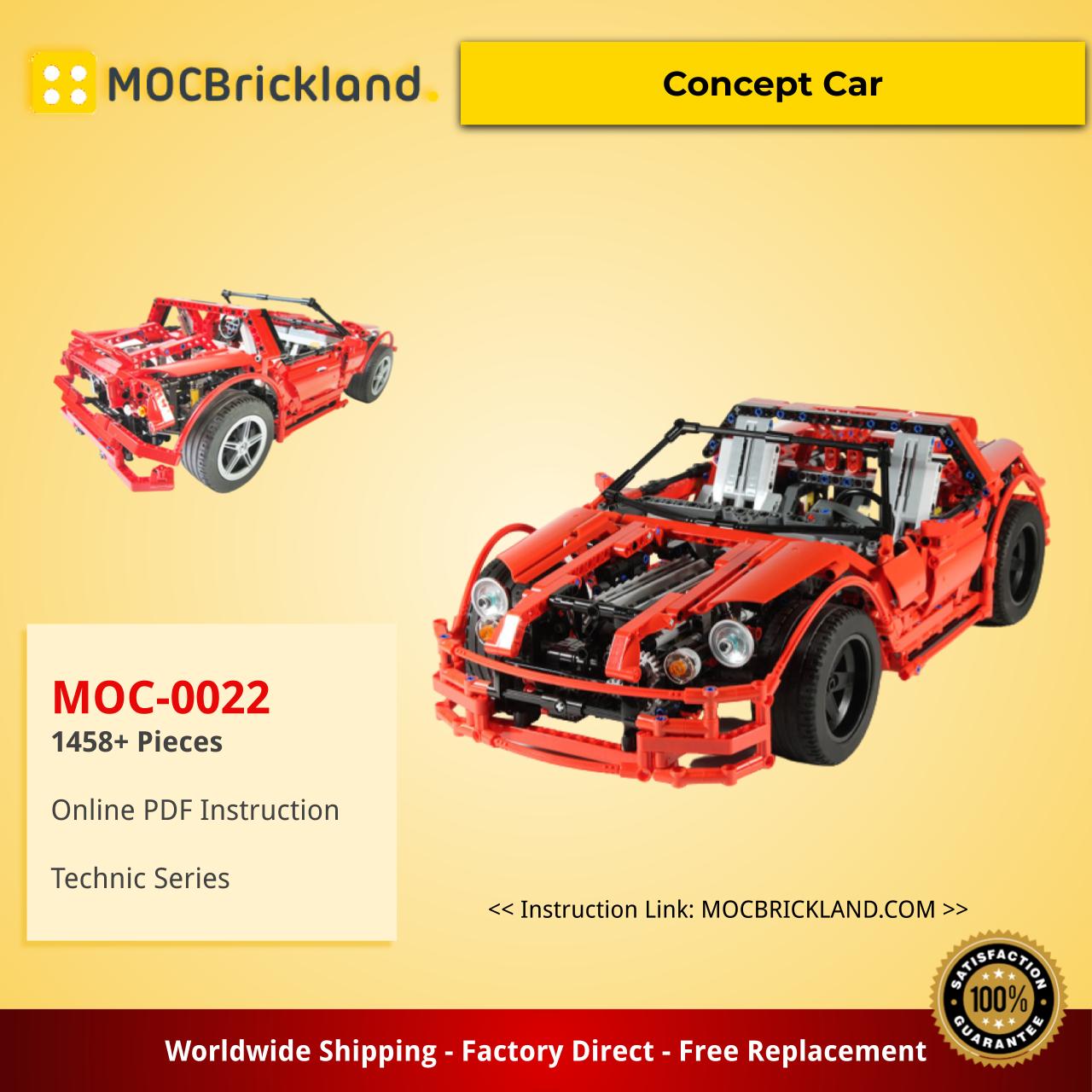 Technic MOC-0022 Concept Car by NKubate MOCBRICKLAND