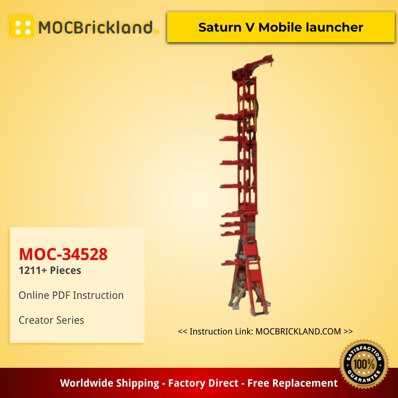 Creator MOC-34528 Saturn V Mobile launcher by BennyBenster MOCBRICKLAND