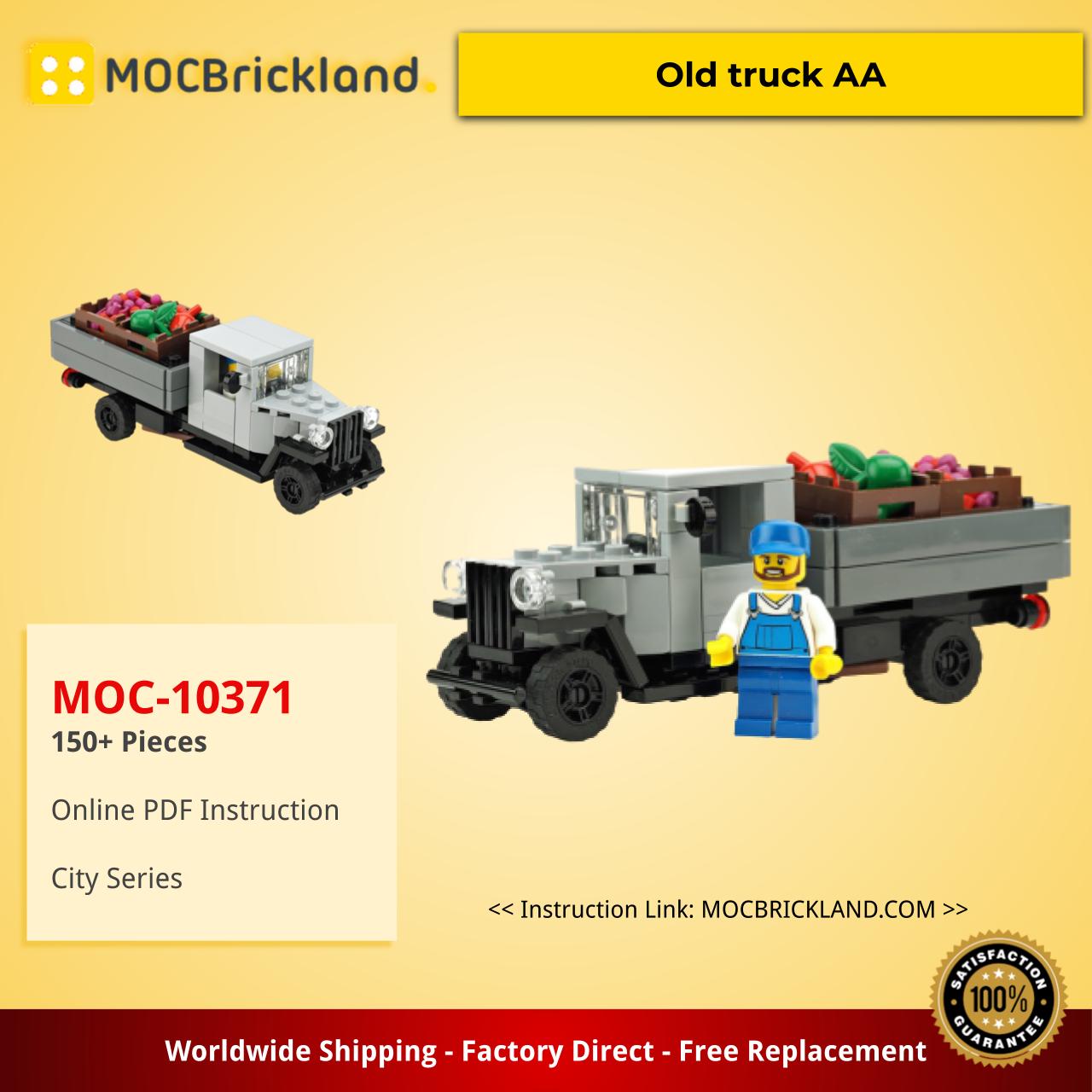 City MOC-10371 Old truck AA by De_Marco MOCBRICKLAND 