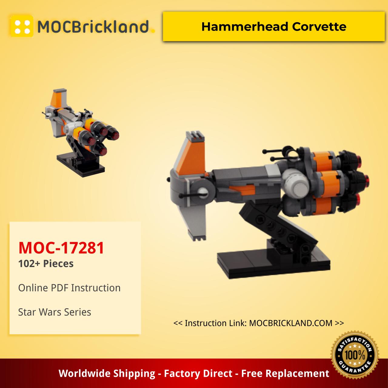 Star wars moc-17281 hammerhead corvette by timeremembered mocbrickland 5 Star wars moc-17281 hammerhead corvette by timeremembered mocbrickland