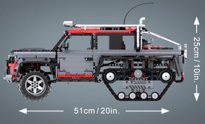 i'm V 42010 Half-track Land Rover with 3420 PCS