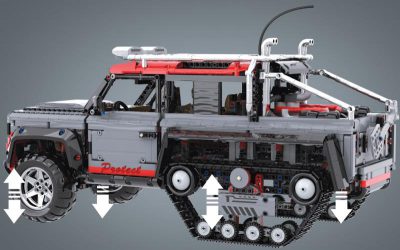 i'm V 42010 Half-track Land Rover with 3420 PCS