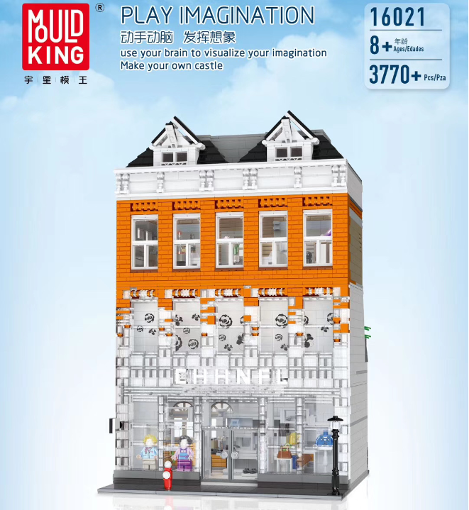 MODULAR BUILDING MOULD KING 16021 Chanel Amsterdam Crystal Palace