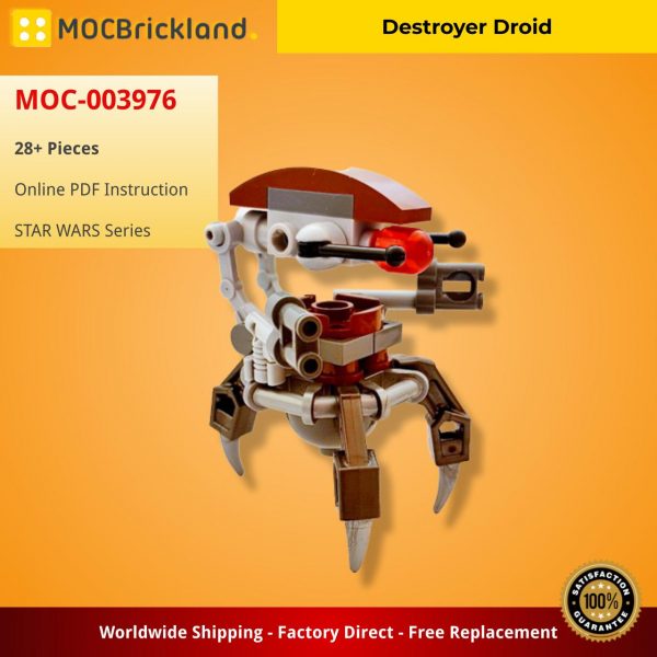 MOCBRICKLAND MOC 003976 Destroyer Droid 2