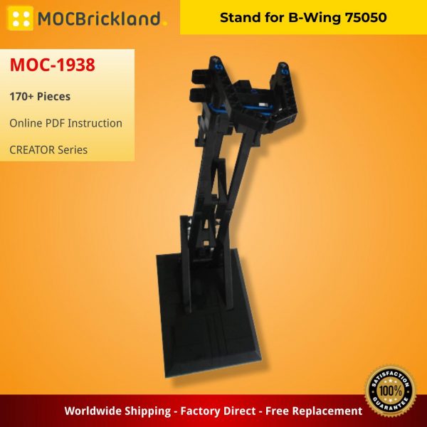 MOCBRICKLAND MOC 1938 Stand for B Wing 75050 2