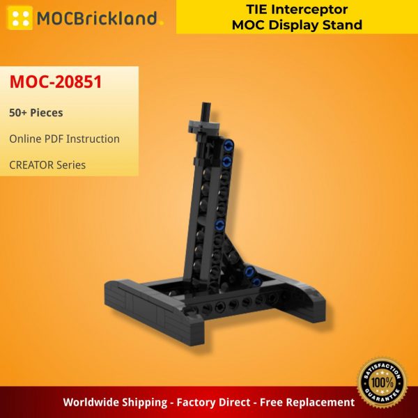 MOCBRICKLAND MOC 20851 TIE Interceptor MOC Display Stand 2