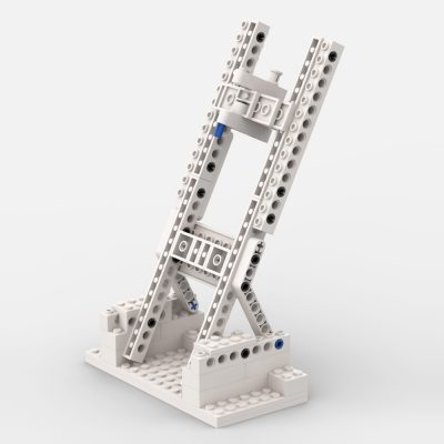 MOCBRICKLAND MOC 29813 Stifos – Vertical Stand for MF 1
