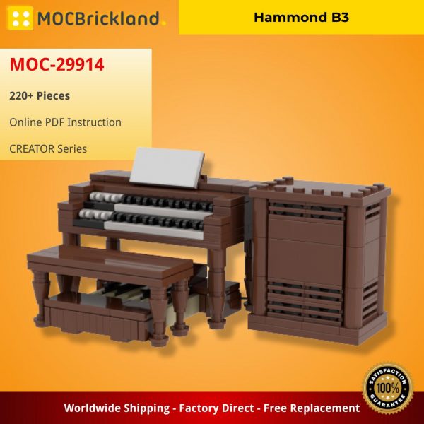 MOCBRICKLAND MOC 29914 Hammond B3 2