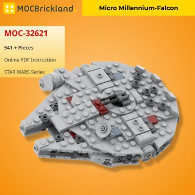 MOCBRICKLAND MOC 32621 Micro Millennium Falcon 2