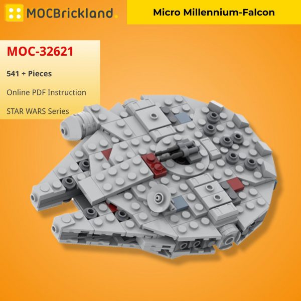 MOCBRICKLAND MOC 32621 Micro Millennium Falcon 2