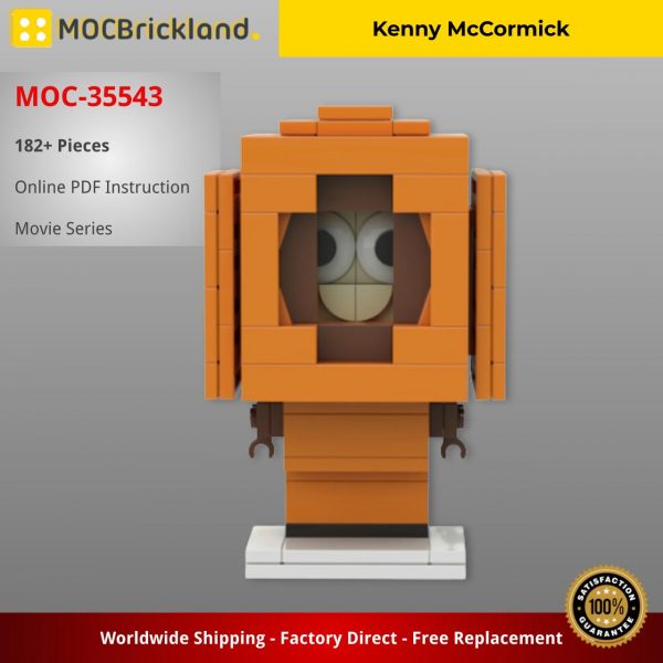 MOCBRICKLAND MOC 35543 Kenny McCormick 4