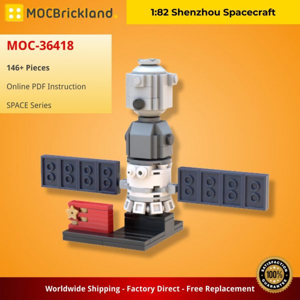 MOCBRICKLAND MOC 36418 182 Shenzhou Spacecraft 2
