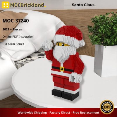 MOCBRICKLAND MOC 37240 Santa Claus 2