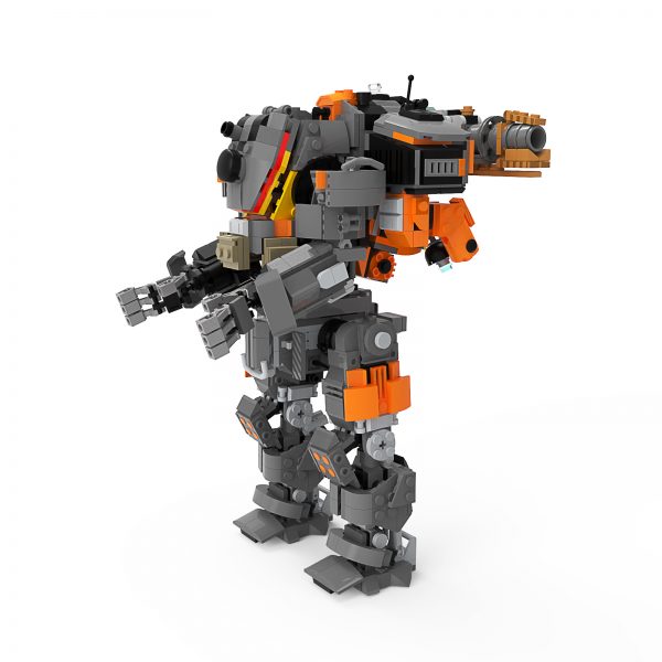 MOCBRICKLAND MOC 39614 Titanfall 2 Kanes Scorch Titan 3