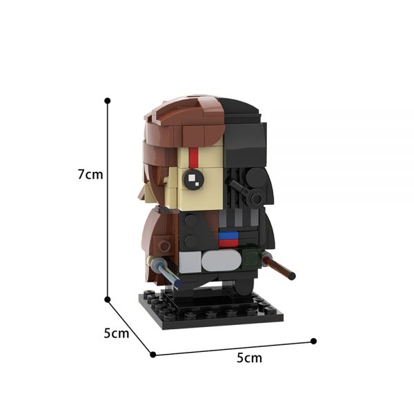 MOCBRICKLAND MOC 40622 Vader Anakin Skywalker Brickheadz 3