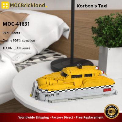 MOCBRICKLAND MOC 41631 Korbens Taxi