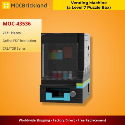 MOCBRICKLAND MOC 43536 Vending Machine a Level 7 Puzzle Box by Cheat3 Puzzles 2