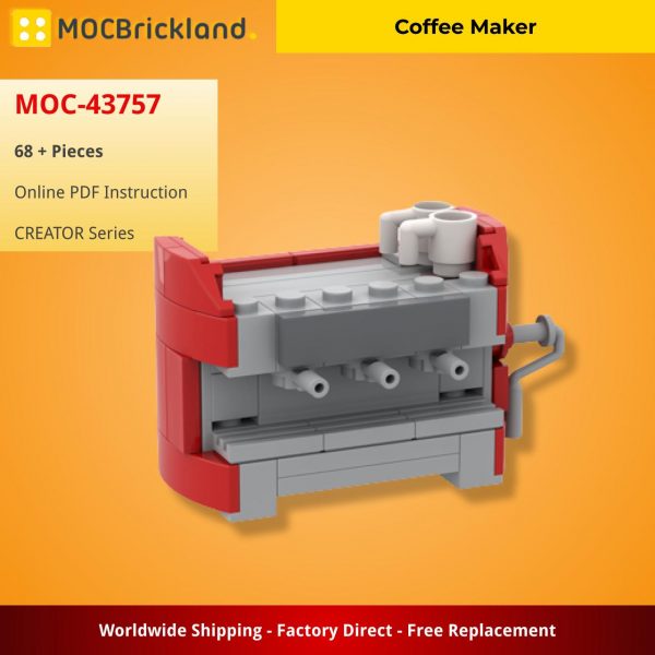 MOCBRICKLAND MOC 43757 Coffee Maker 2