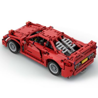 MOCBRICKLAND MOC 43883 Ferrari F40 6