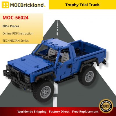 MOCBRICKLAND MOC 56024 Trophy Trial Truck 2