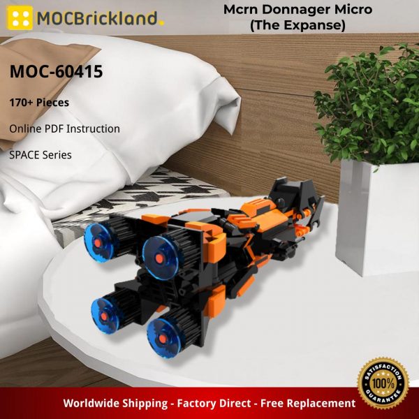 MOCBRICKLAND MOC 60415 Mcrn Donnager Micro The