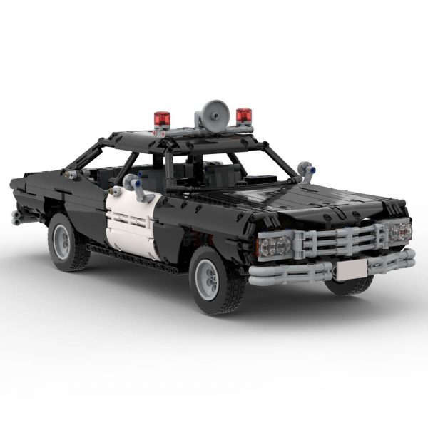MOCBRICKLAND MOC 63403 Classic Police Car 7